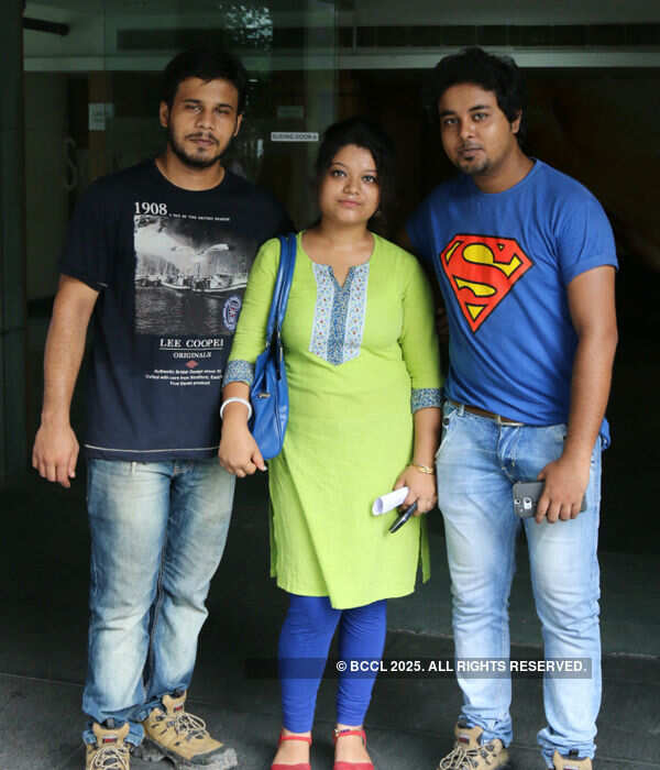 Sourav, Sumana and Suman during Anupam Roy&rsquo;s five years celebrations