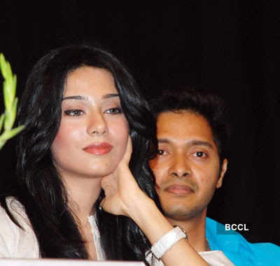 Shreyas with Amrita Rao