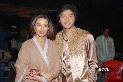 Shreyas with Amrita Rao