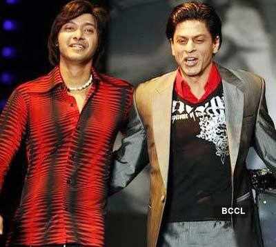 Shreyas with SRK