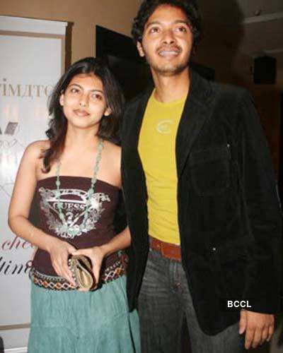 Shreyas with wife Deepti