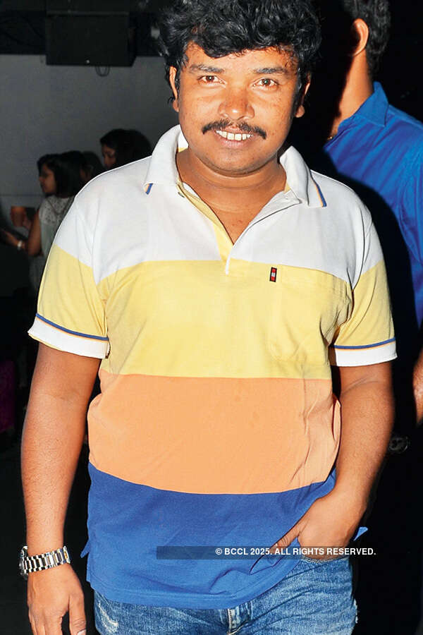 Babu during a party in the city