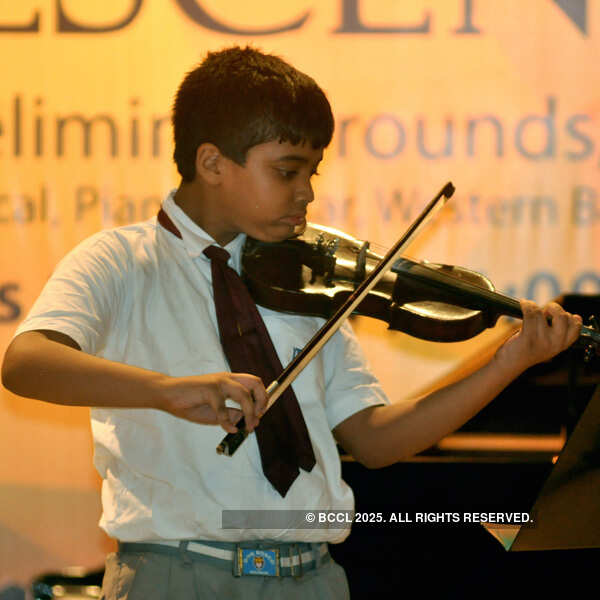 Spandan Das from Don Bosco during Crescendo VI