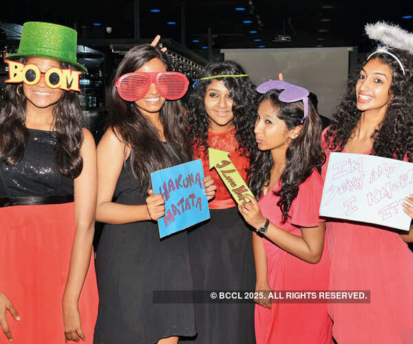 Girls celebrating Vyshnavie&rsquo;s birthday