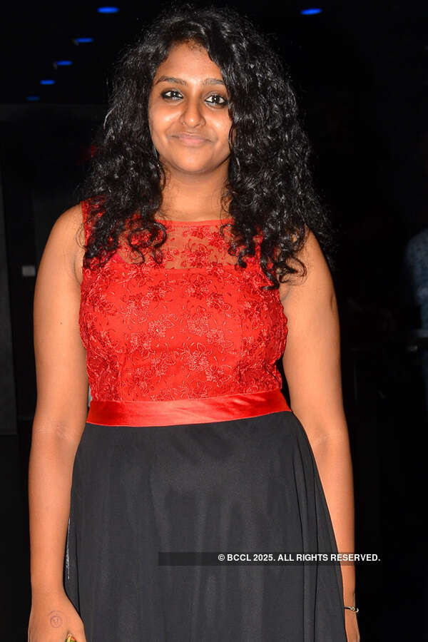 Sanjana during Rajeswari Sainath&rsquo;s surprise birthday party