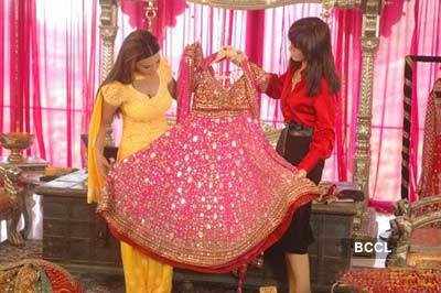 Rakhi Sawant's wedding dress