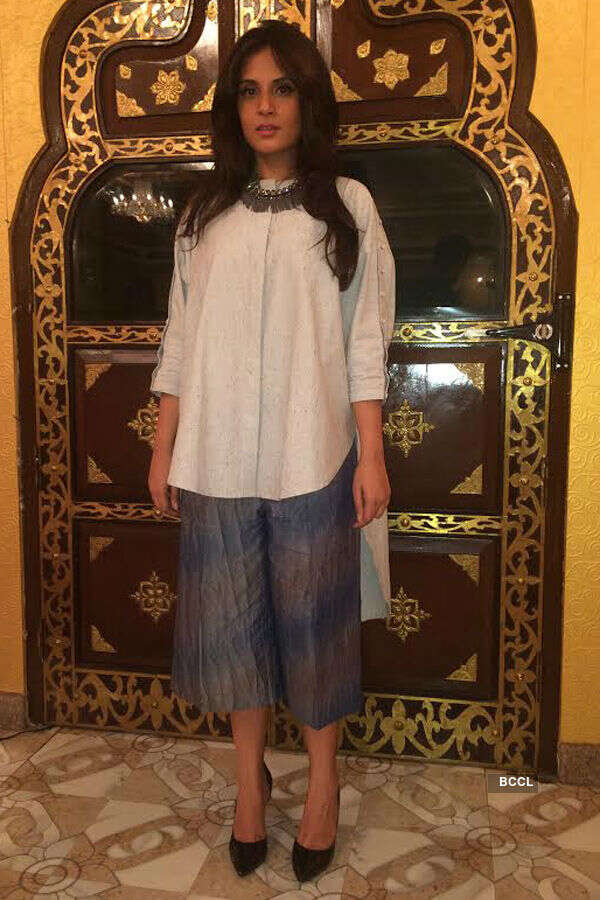 Richa Chadha during the promotion