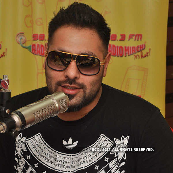 Singer Badshah at Mumbai's Radio Mirchi Studio