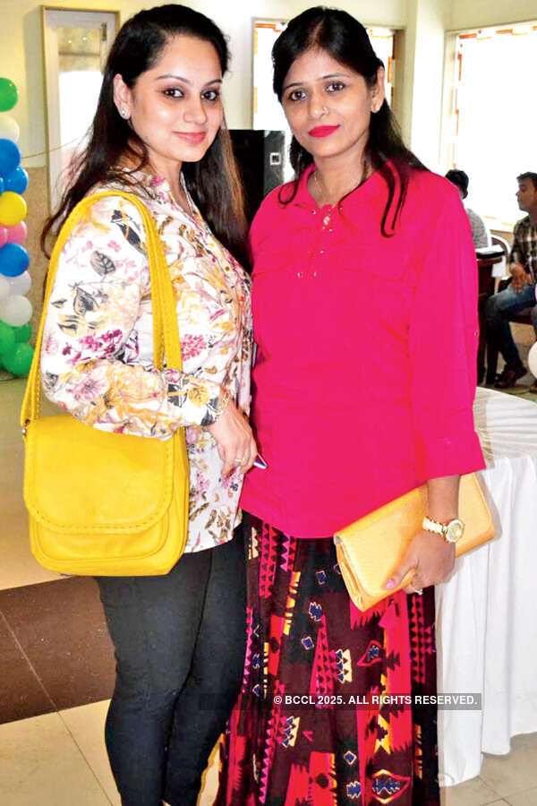 Nimrat and Surbhi during Aditya&rsquo;s birthday party