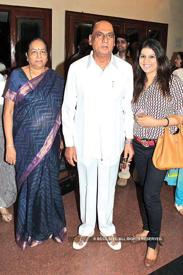 Shalini and Datta Meghe with Sangeeta Grover