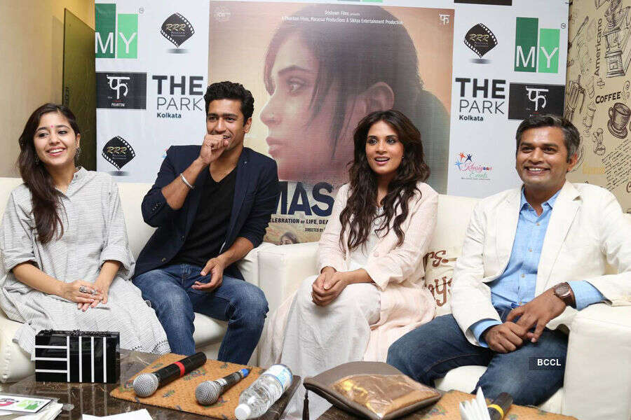 Richa Chadda with Neeraj Ghaywan and others