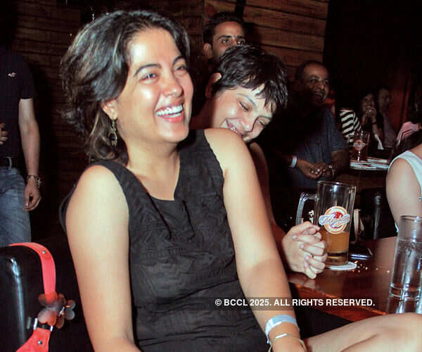 Renuka during the stand-up comedy act