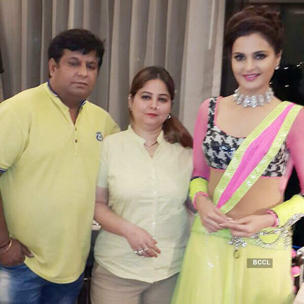 Monika Bedi seemed visibly happy and said &ldquo;I am happy