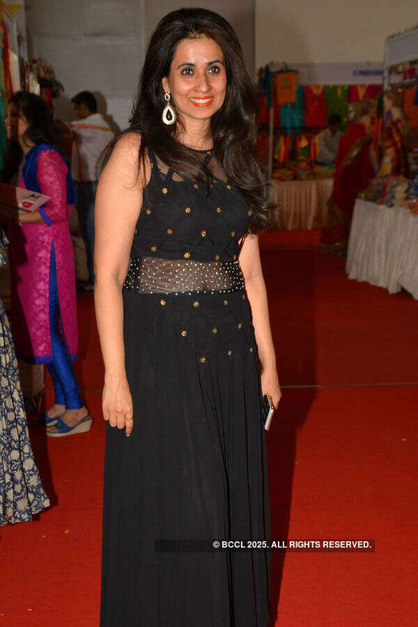 Jhannvi during the exhibition