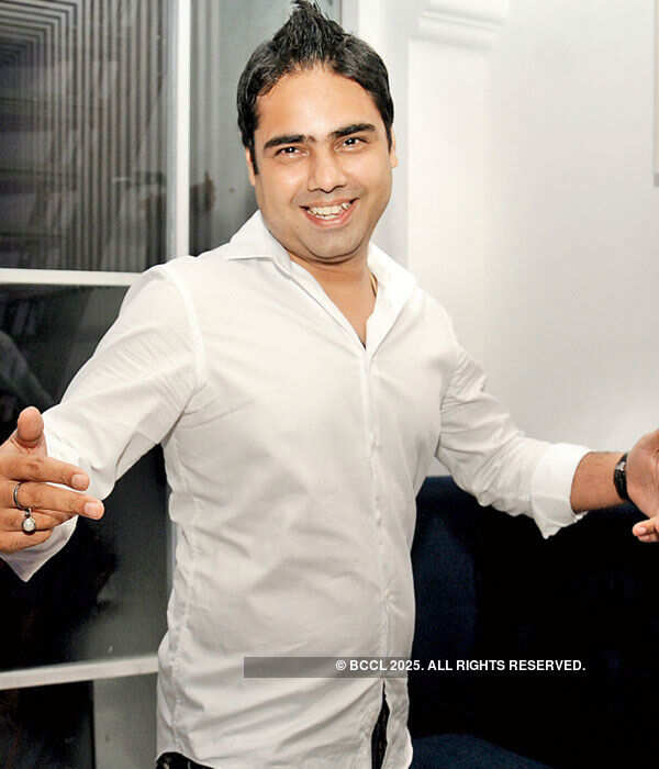 Amit B during the party