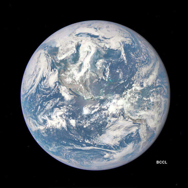 coloured image of Earth