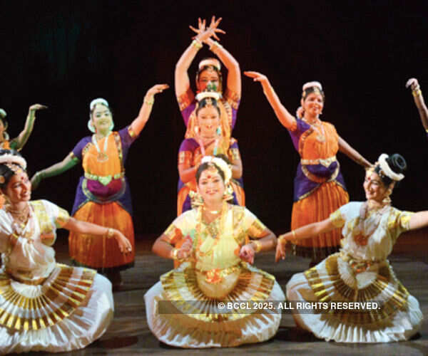 A synchronised act by the performers