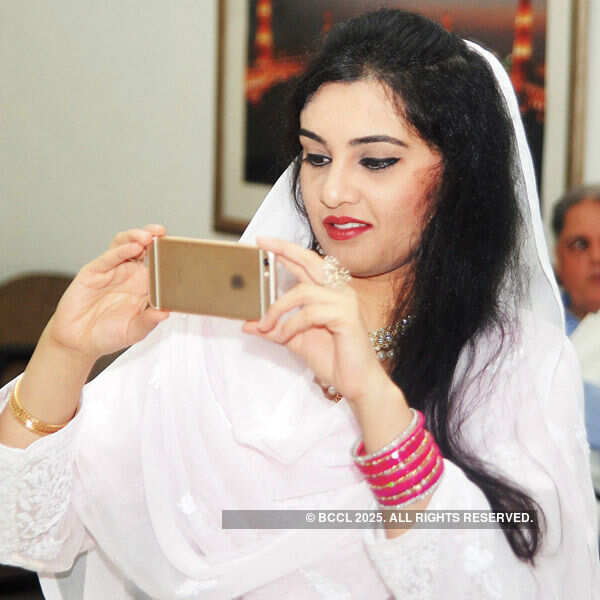 Abeerah Adeel during the part