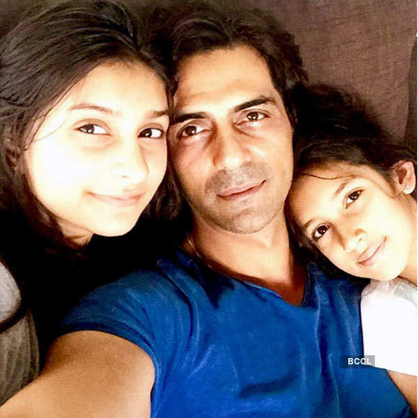 Arjun Rampal posted this picture with his daughter