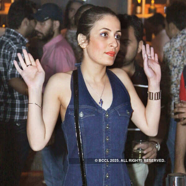 Parvin Hydari during Electro-Sufi concept night