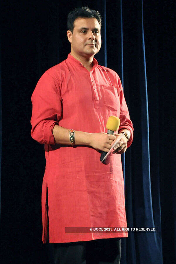 Sujoy Prosad Chatterjee during the event