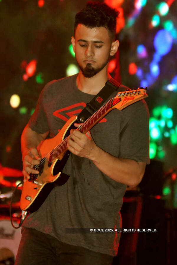 Soumik Roy performs during the event
