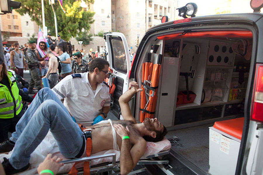 Six stabbed at Jerusalem Gay Pride