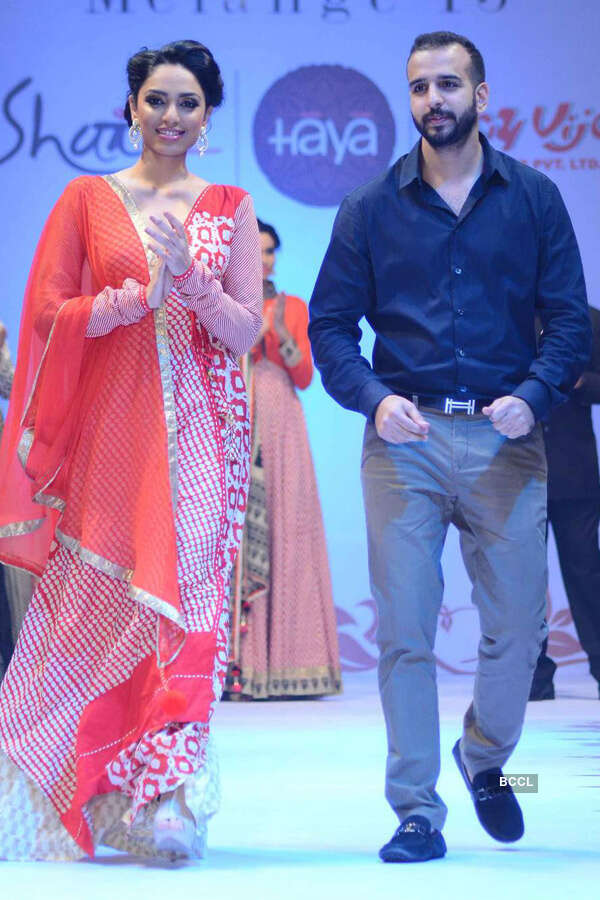 Snapped during the Melanga 2015 fashion show