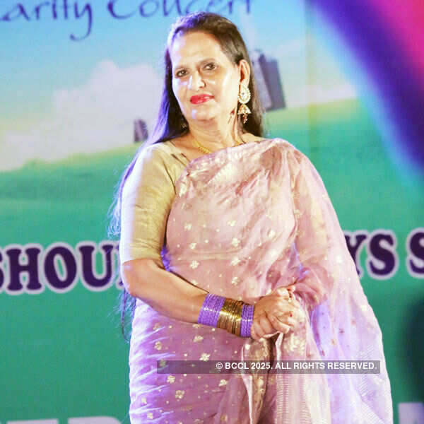 A guest at 'Spread A Smile' charity event