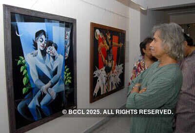 Art show inauguration