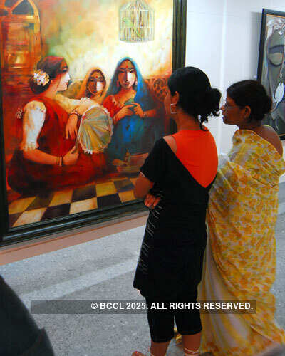 Art show inauguration