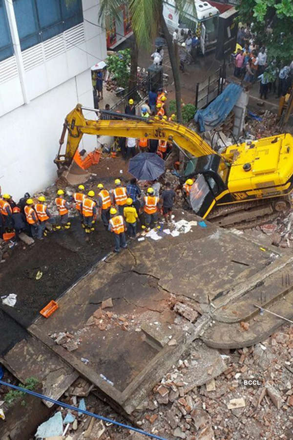 Mumbai building collapse: Four dead and more than 30 