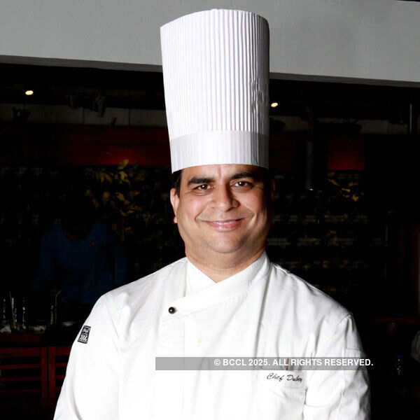 Chef Rajesh Dubey during Cafe Mezunna launch party