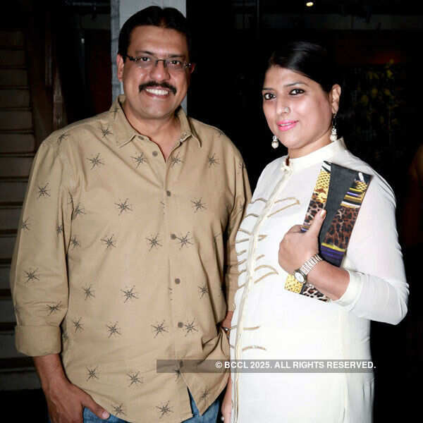 Janak and Shikha during Cafe Mezunna launch party
