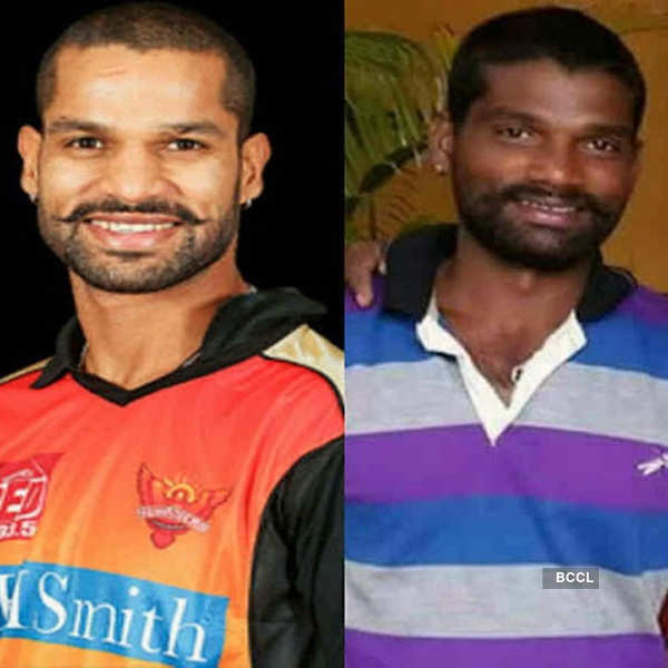 This guy resembles a lot like Indian cricketer Shikhar Dhawan