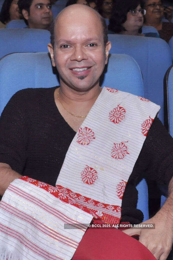 Sudarshan Chakraborty during the screening
