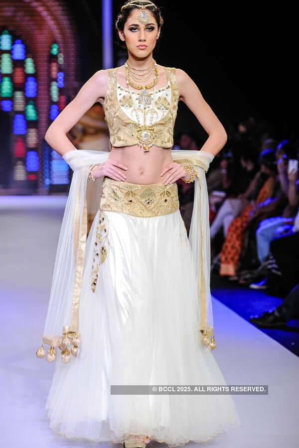 Ivana showcases a creation