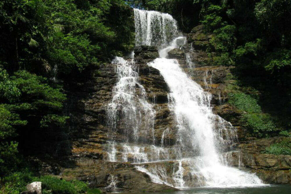 Secret Waterfall At Riwai, Mawlynnong - Times Of India Travel