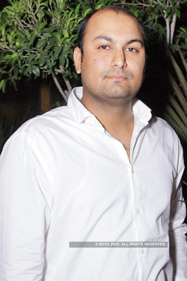 Rohit Rao during the party