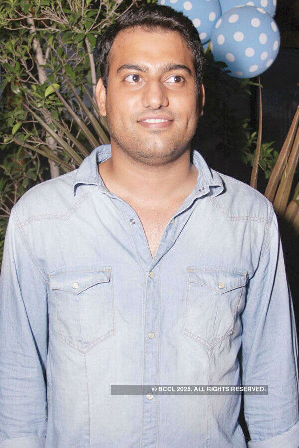 Shikhar Yadav during the party