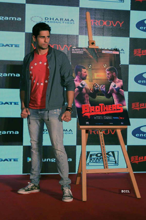Akshay and Sidharth launch Brothers game