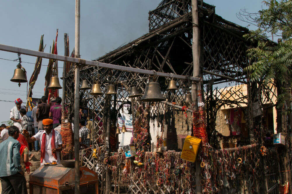 Bullet Baba Temple Shrine 