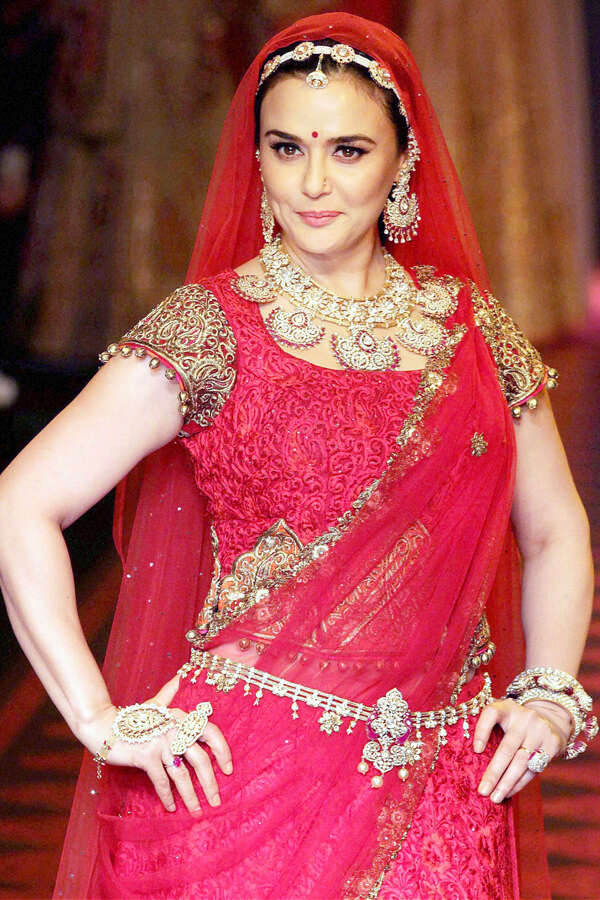 Bollywood actor Preity Zinta