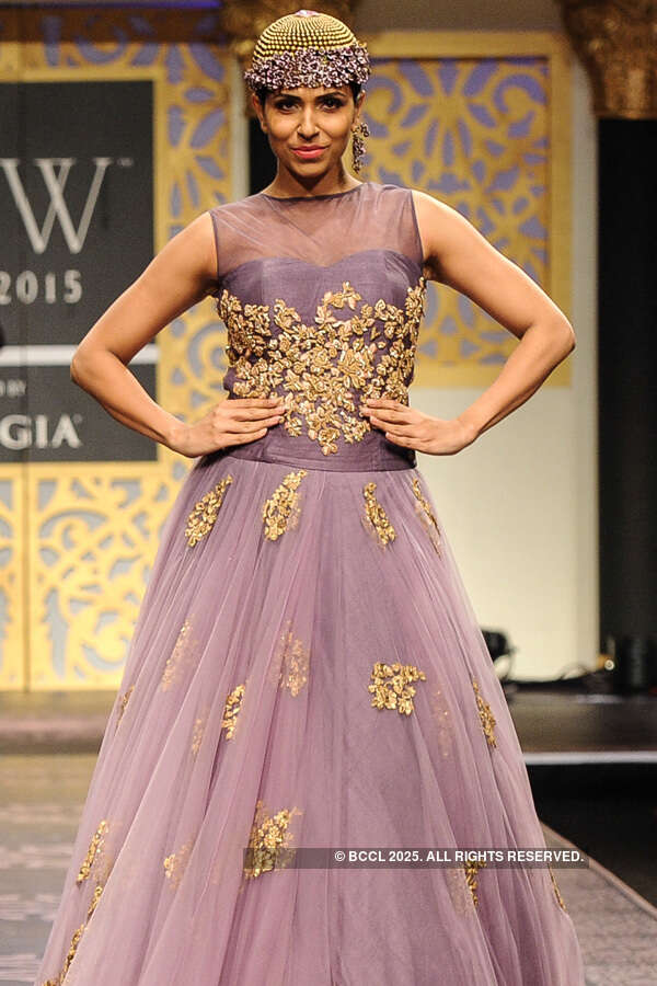 Candice Pinto showcases a creation