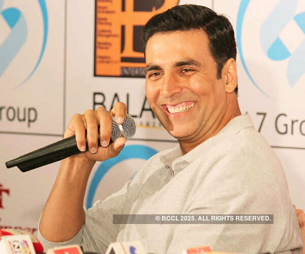 Akshay Kumar during the press conference