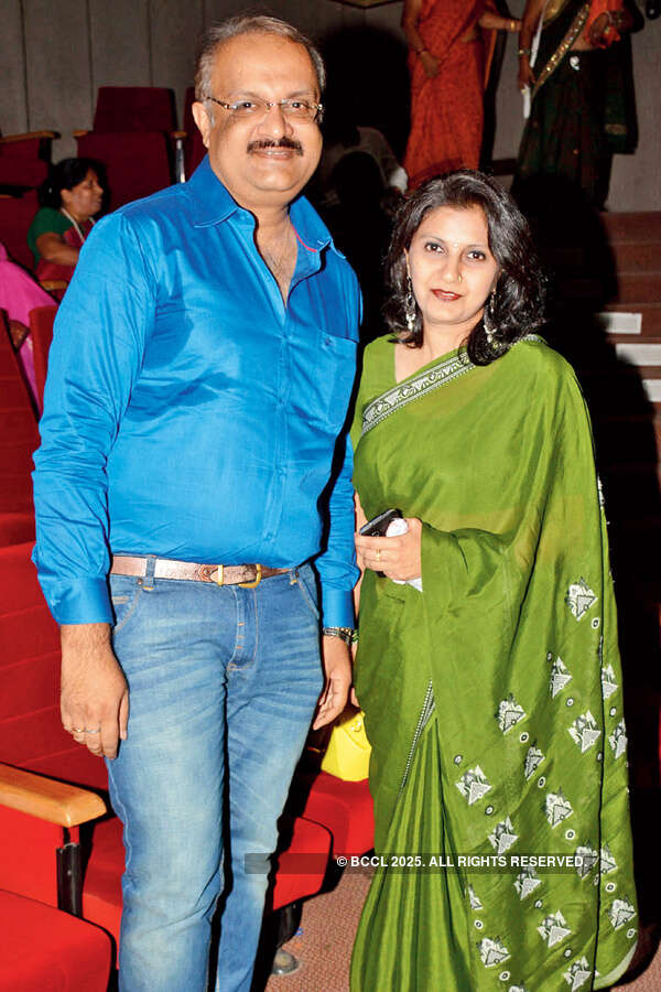 Pankaj and Nicky Gupta during the musical evening