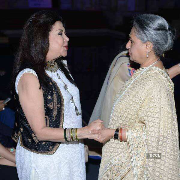 Designer Ritu Kumar and Jaya Bachchan