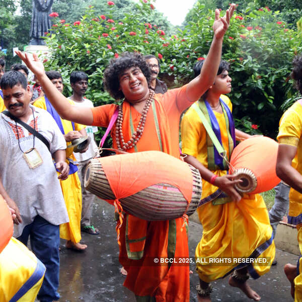 Hare Krishna Halder performs