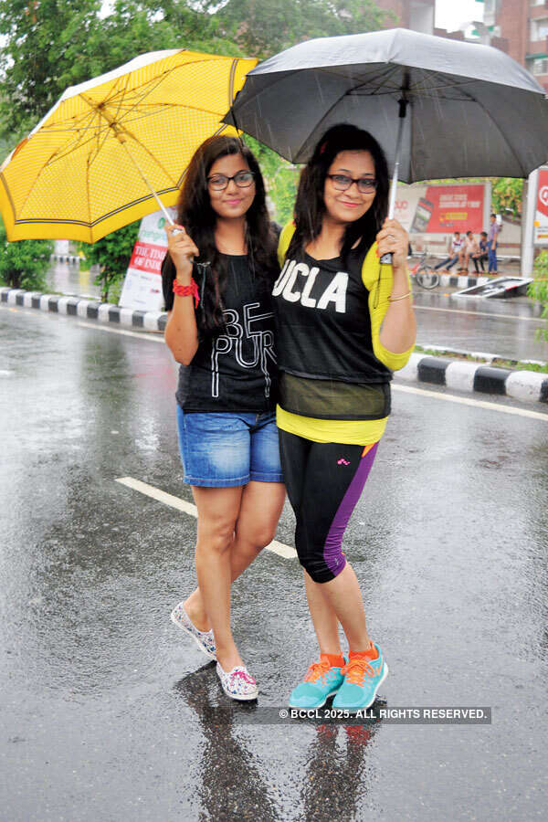 Participants during the Raahgiri Day