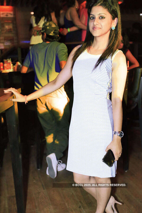 Ankita during a Club Night